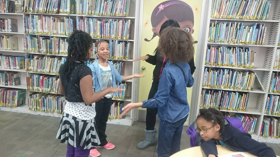 Rhyme time at Pontiac Public Library.